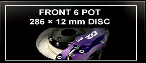 FRONT-6POT 286x12mm DISC